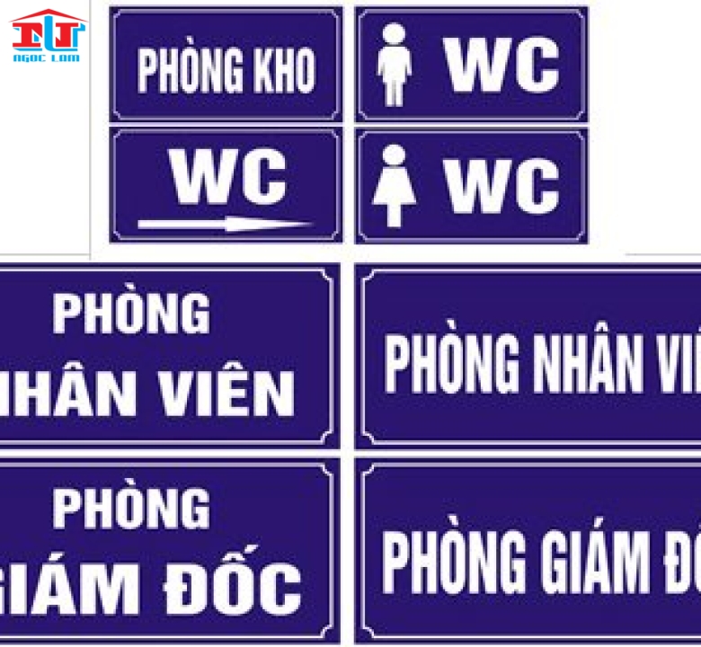 BIỂN BÁO MICA - BIỂN CHỈ DẪN - BIỂN PHÒNG BAN - BIỂN THÔNG BÁO GIÁ RẺ TRẢNG DÀI - BIÊN HÒA - ĐỒNG NAI