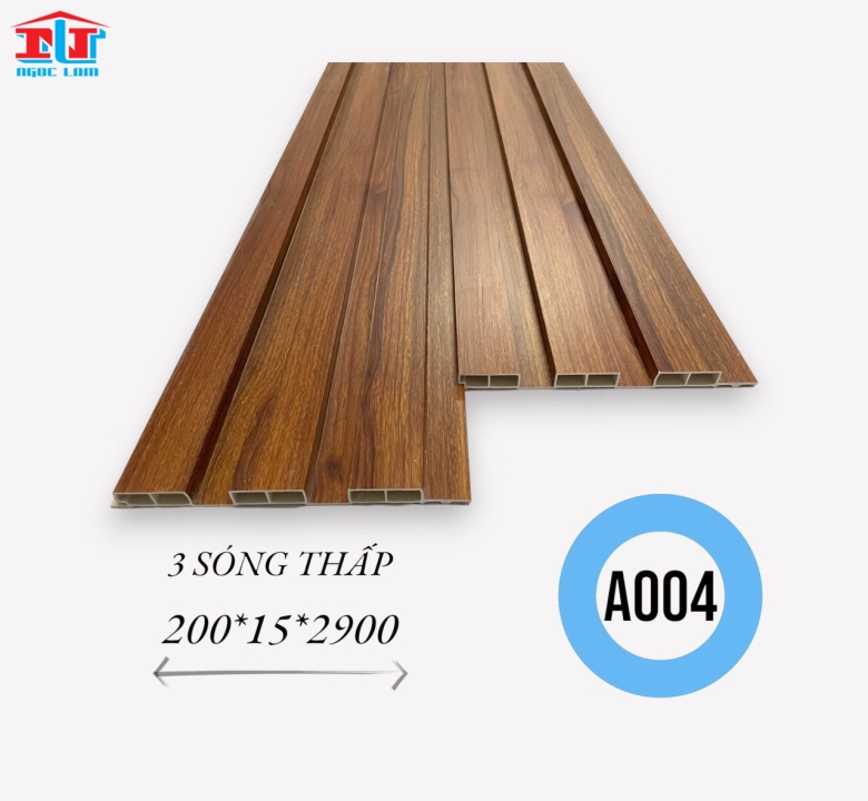 TẤM ỐP NHỰA LAM SÓNG - 3 SÓNG THẤP 