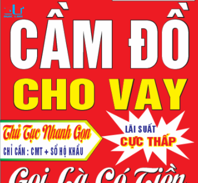 BẢNG HIỆU CẦM ĐỒ ĐẸP - ĐỘC ĐÁO - THU HÚT KHÁCH HÀNG