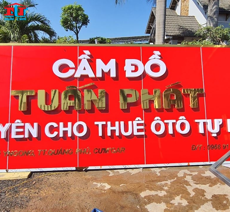 BẢNG HIỆU CẦM ĐỒ ĐẸP - ĐỘC ĐÁO - THU HÚT KHÁCH HÀNG