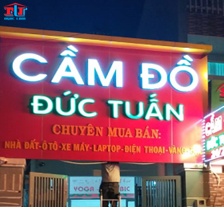 BẢNG HIỆU CẦM ĐỒ ĐẸP - ĐỘC ĐÁO - THU HÚT KHÁCH HÀNG
