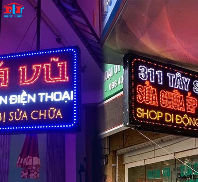 BẢNG HIỆU - BẢNG QUẢNG CÁO CỬA HÀNG ĐIỆN THOẠI