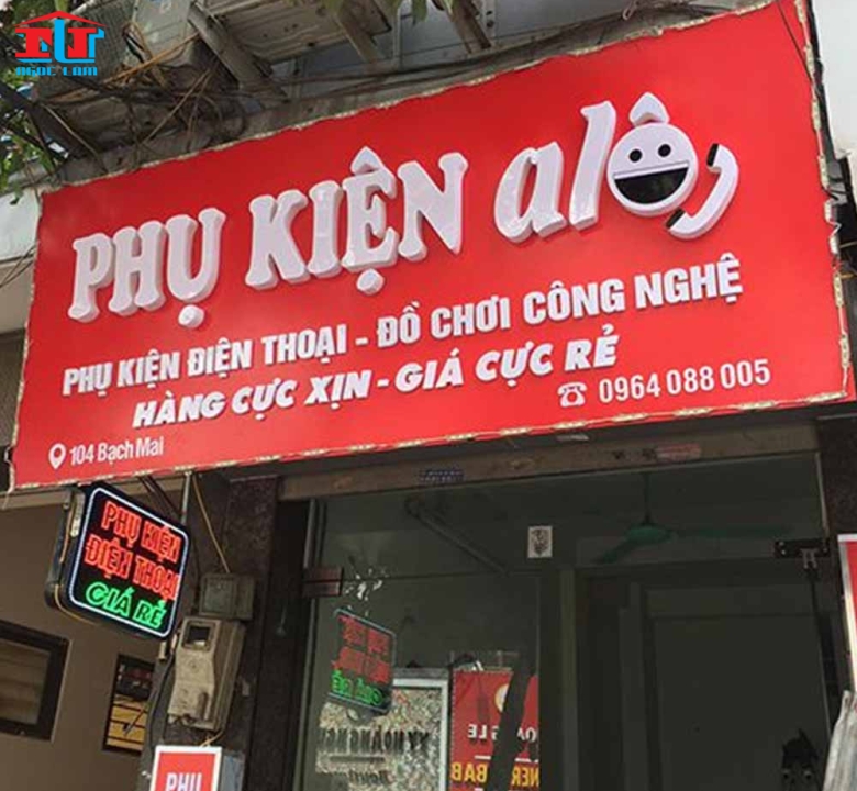 BẢNG HIỆU - BẢNG QUẢNG CÁO CỬA HÀNG ĐIỆN THOẠI