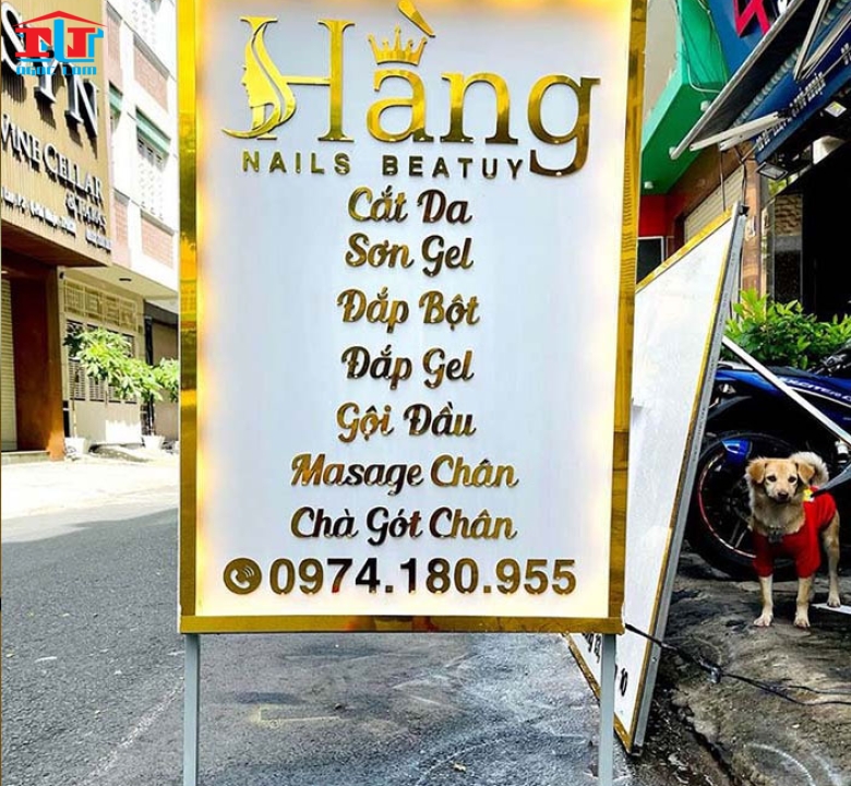 THIẾT KẾ & THI CÔNG BẢNG QUẢNG CÁO SPA
