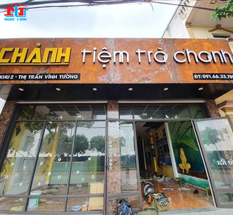 Mẫu bảng hiệu quảng cáo quán trà sữa đẹp thu hút giới trẻ