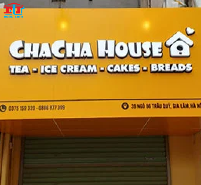 Mẫu bảng hiệu quảng cáo quán trà sữa đẹp thu hút giới trẻ